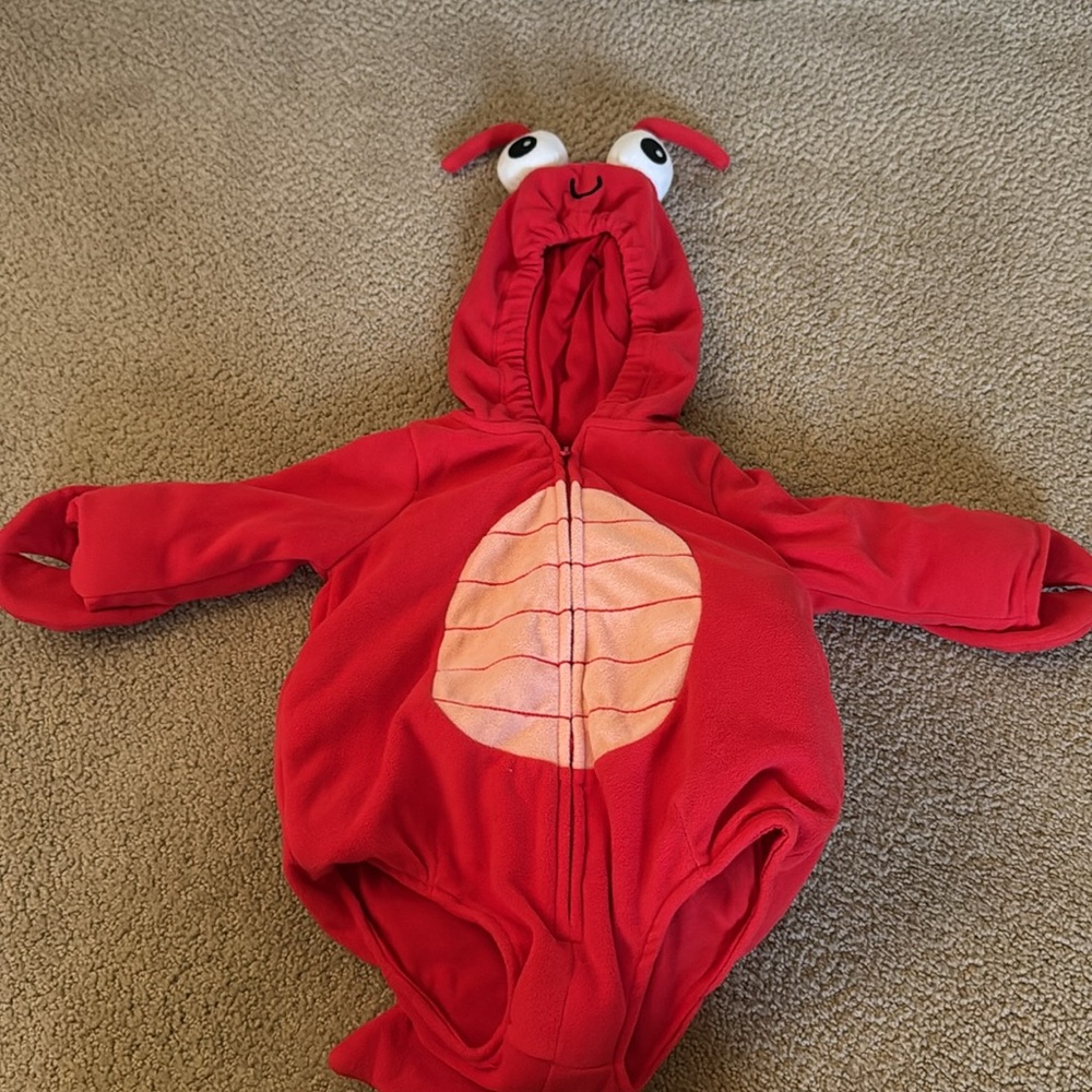 Carter's Crab Lobster Baby Costume